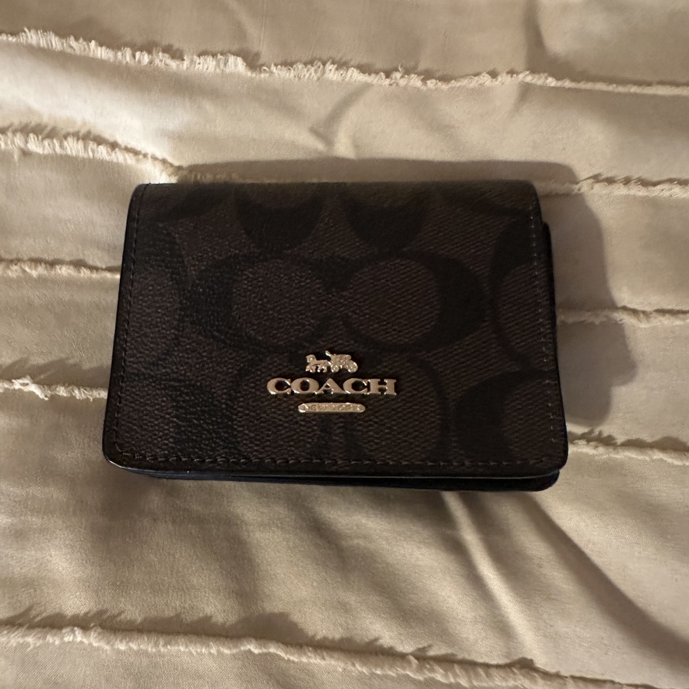 Coach Black Wallet
